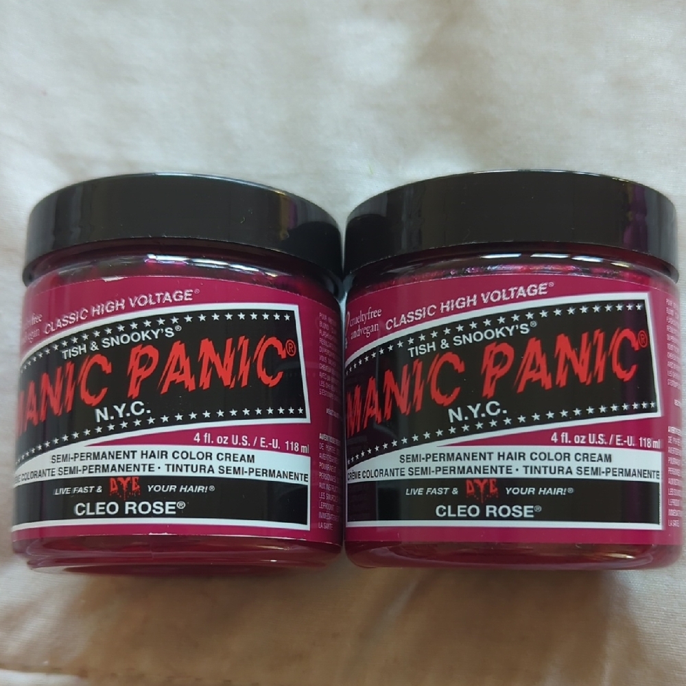Manic Panic Semi-Permanent Haircolor Bundle In Cleo Rose (Hard To Find)